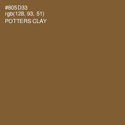 #805D33 - Potters Clay Color Image